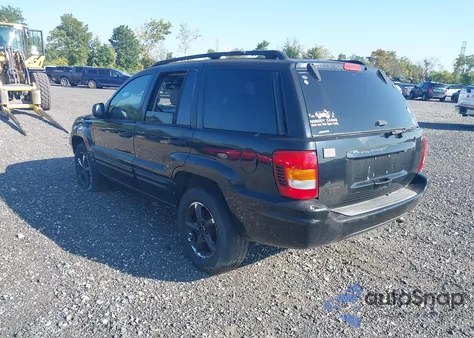 2002 Jeep Grand Cherokee Limited from USA, damaged, VIN 1J4GX58SX2C104665